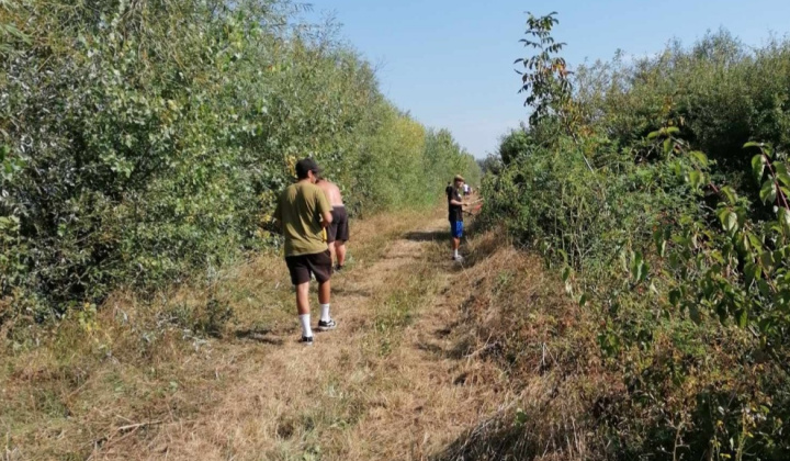 18. fotografia fotogalérie Brigáda - príprava bežeckej trasy 2024