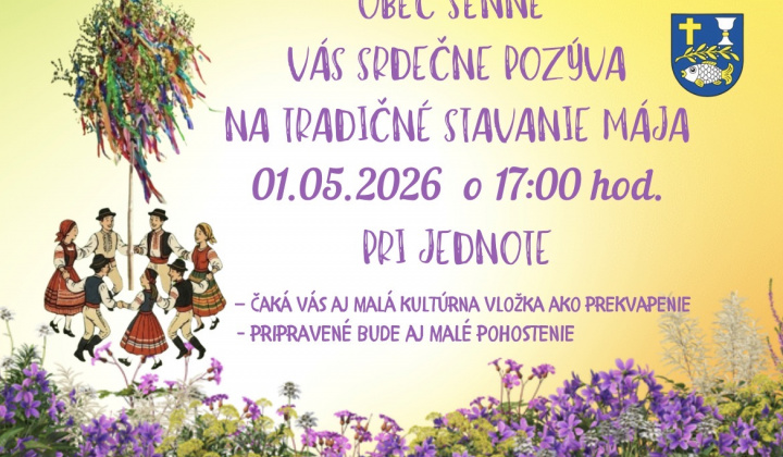 Fotka - Stavanie mája 01.05.2026