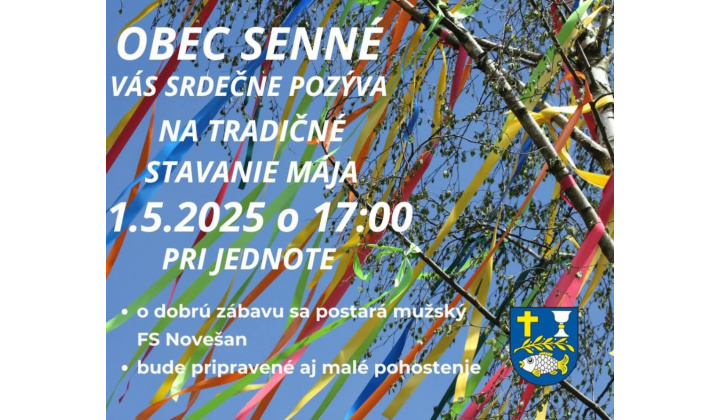 STAVANIE MÁJA  1.5.2025