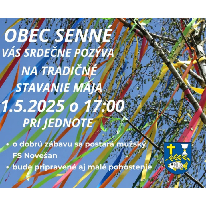 STAVANIE MÁJA  1.5.2025