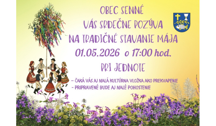 Stavanie mája 01.05.2026