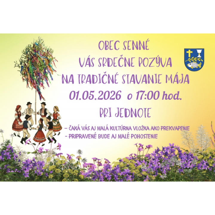 Stavanie mája 01.05.2026