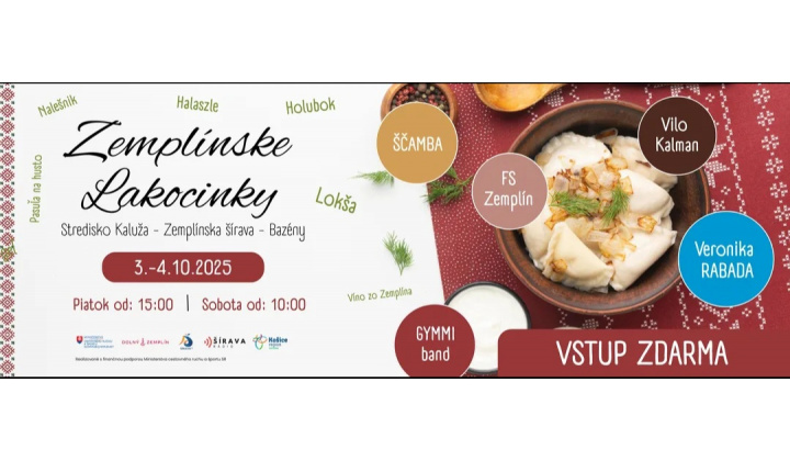 Zemplínske Lakocinky Stredisko Kaluža - Zemplínska Šírava 3.-4.10.2025